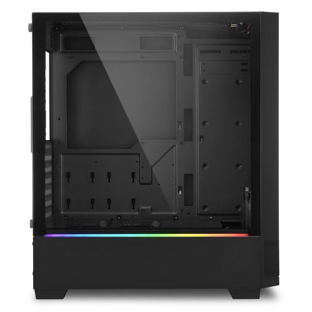 SHARKOON RGB FLOW ATX MidiTower Black