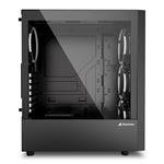 SHARKOON RGB Wave ATX MidiTower Black