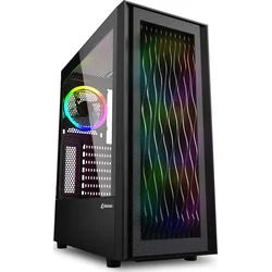 SHARKOON RGB Wave ATX MidiTower Black