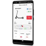 Sharp EM-KS2AEU-B Odpružená elektrická koloběžka