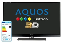 SHARP LC-52LE830E LED 3D TV,132 cm (52"),Full HD X-gen AQUOS Quattron,•HD tuner (DVB-T / DVB-C), USB