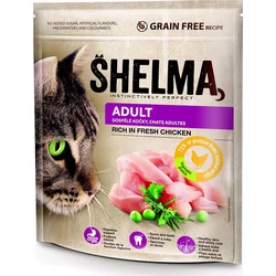 SHELMA Cat Adult Freshmeat Chicken GF 750 g granule pro kočky