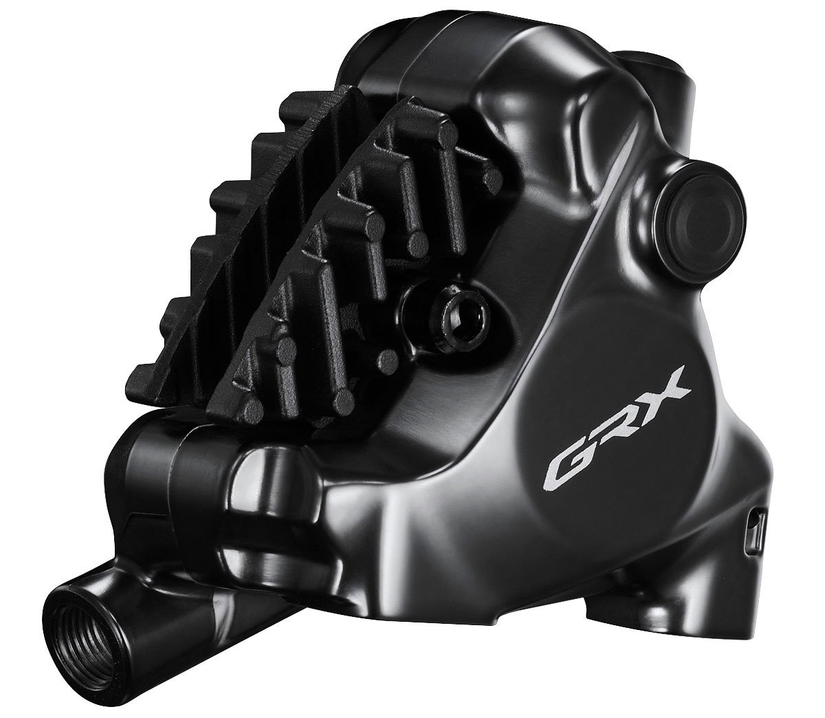 SHIMANO brzda GRX BR-RX820 kot (hydr) třmen zadní flat mount polymer + chladič šr.25mm