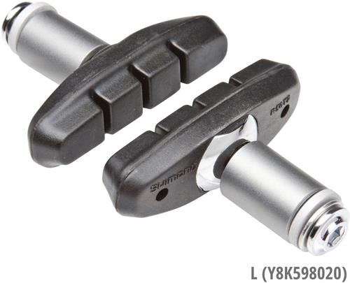 SHIMANO šrouby L + brzd botky/špalky BR-CX50 R50T2 pár