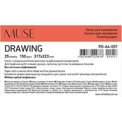 SHKOLYARYK Skicák, náčrtník "Drawing Muse", A4+, 25 listů, 150 g PD-A4-057