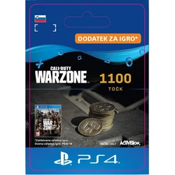 SI - 1,100 Call of Duty®: Warzone™ Points elektronická licence