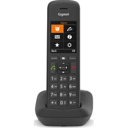 Siemens Gigaset C575 - DECT / GAP bezdrátový telefon, barva černá