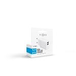Sieťová nabíjačka FIXED s výstupom 2xUSB, 17W Smart Rapid Charge, biela