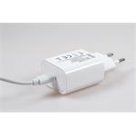 Sieťová nabíjačka Nano Solution USB-C, podpora PD, 1 m kábel, 20 W, biela