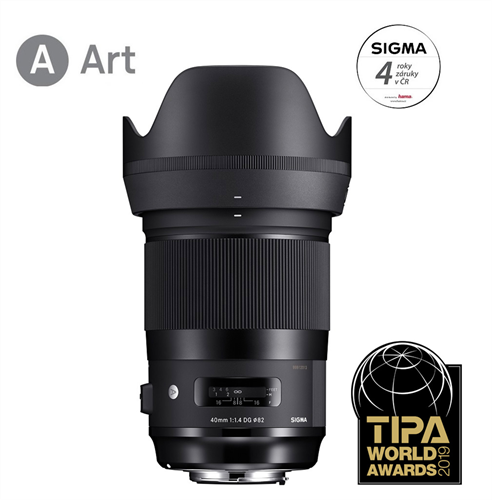 SIGMA 40mm F1.4 DG HSM Art pre Nikon F