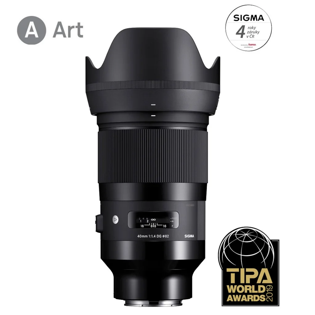 SIGMA 40mm F1.4 DG HSM Art pre Sony E