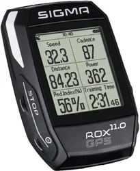 SIGMA cyklopočítač ROX 11.0 - GPS set ANT+, černý