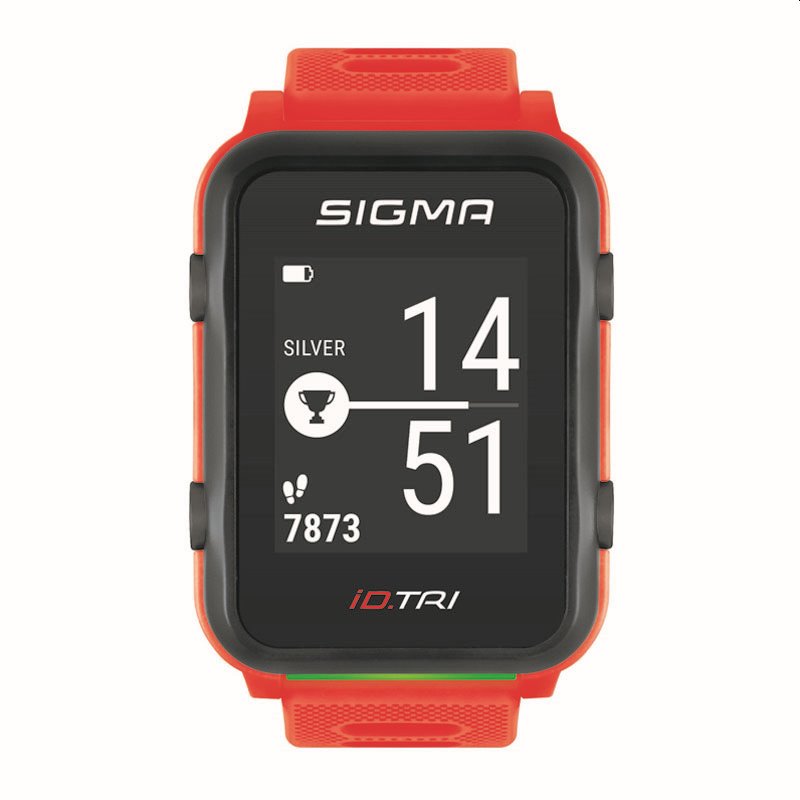 SIGMA iD.TRI set - neon červená 24280