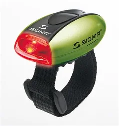 Sigma Micro zelená / LED-červená 17233 - Příslušenství na kolo - Osvětlení