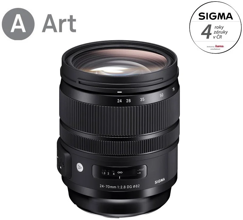SIGMA objektív 24-70/2.8 DG OS HSM ART pre Nikon 12131300