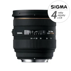 SIGMA objektiv 24-70/2.8 IF EX DG HSM Nikon (SI 571955)