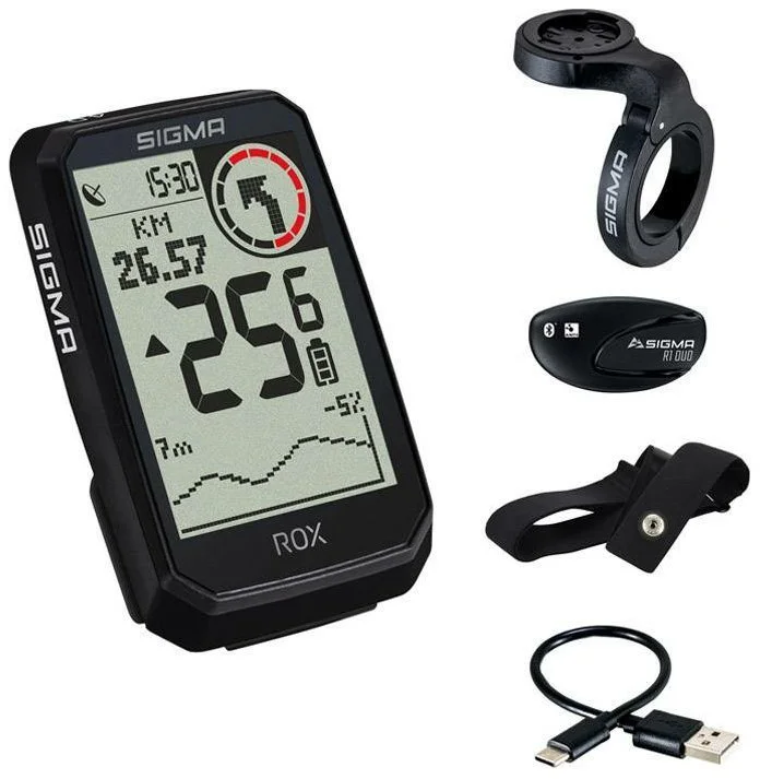 SIGMA ROX 4.0 Endurance HR Set čierna