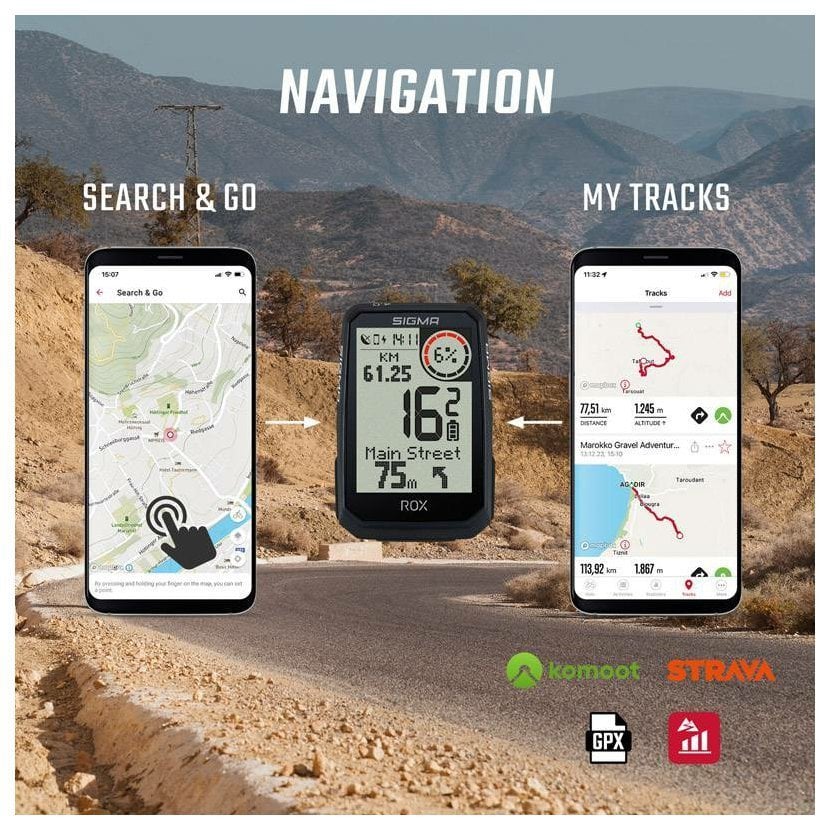 SIGMA ROX 4.0 Endurance Sensor Set  černá