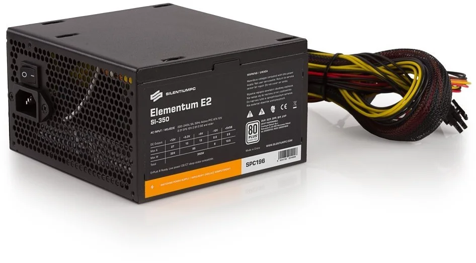 SilentiumPC Elementum E2 350W 80Plus SPC196