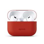 Silikónové puzdro EPICO pre Airpods Pro 2 - červené