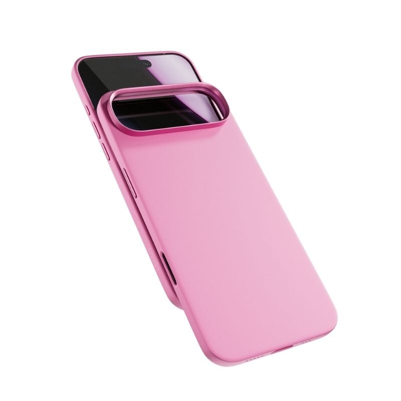 Silikónové puzdro Epico Pro Mag+ | iPhone Air | ružové | kompatibilné s Qi2 a MagSafe (ochrana ostrova fotoaparátu)