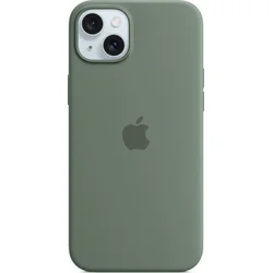 Silikónové puzdro na Apple iPhone 15 Plus s MagSafe - Cyprusové
