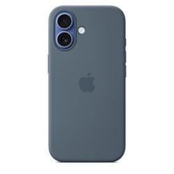 Silikónové puzdro na Apple iPhone 17 s MagSafe - Anchor Blue