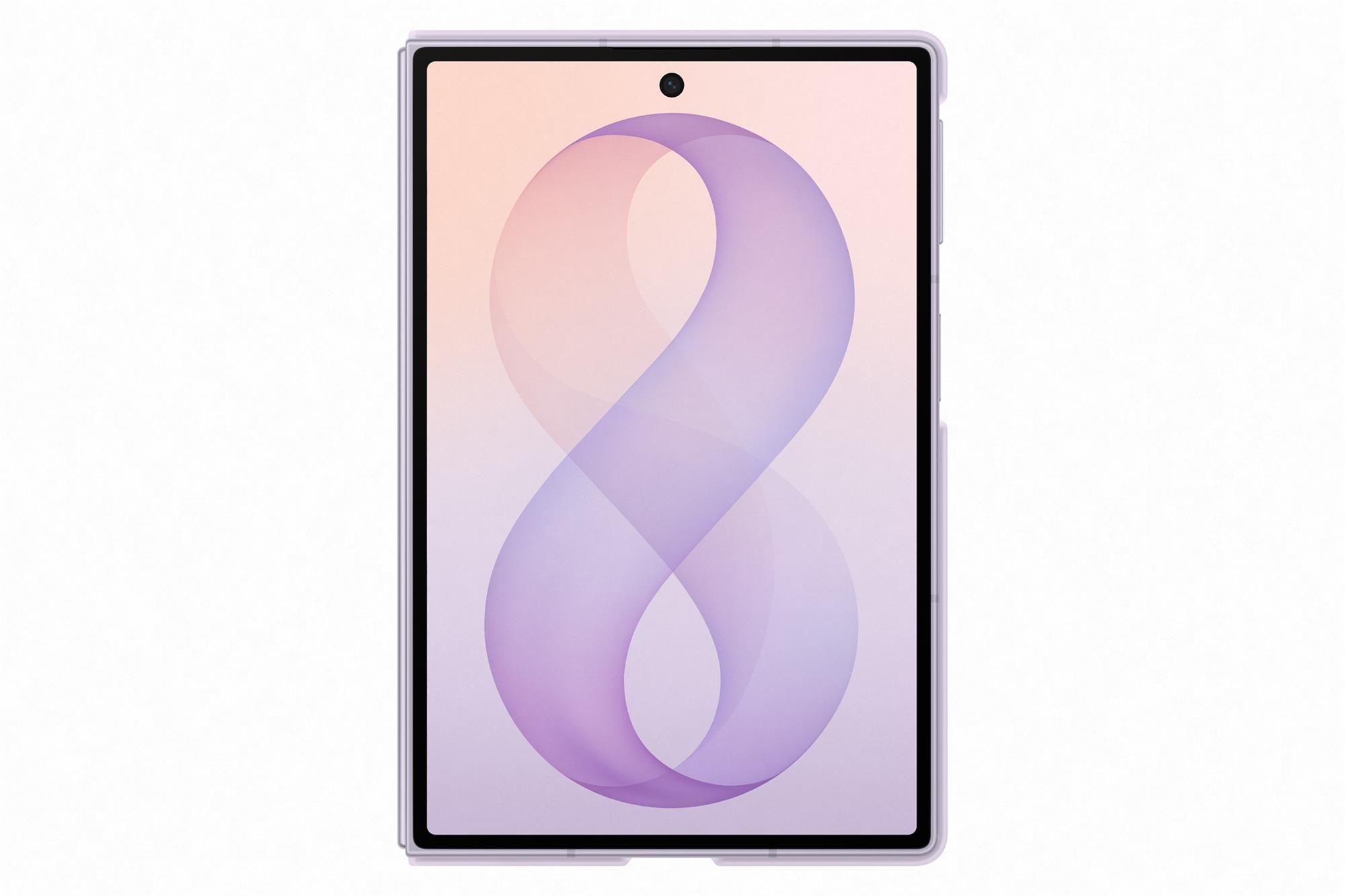 Silikónové puzdro Samsung s magnetom pre Galaxy Z Fold8, fialové