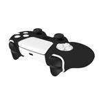 Silikónové puzdro White Shark BODY LOCK pre ovládač PS5, čierne