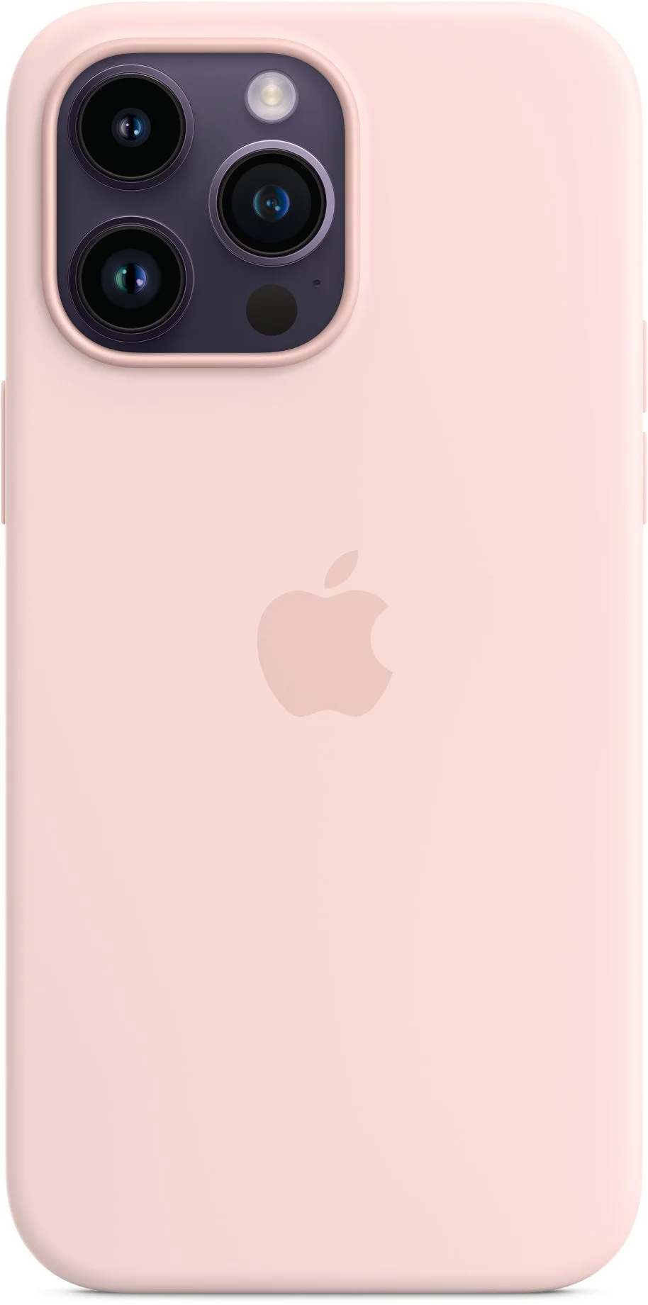 Silikónový kryt APPLE iPhone s MagSafe pre iPhone 14 Pro Max, kriedovo ružový