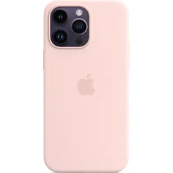 Silikónový kryt APPLE iPhone s MagSafe pre iPhone 14 Pro Max, kriedovo ružový
