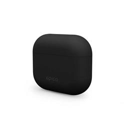 Silikónový kryt Epico Airpods 3 - čierny
