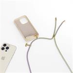 Silikónový kryt EPICO so šnúrkou na zavesenie pre iPhone 14 Pro Max (6,7") - ružový