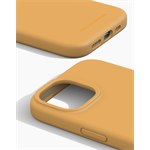 Silikónový ochranný kryt iDeal Of Sweden pre iPhone 15 Apricot