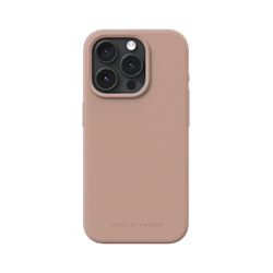 Silikonový ochranný kryt iDeal Of Sweden pro iPhone 15 Pro Blush Pink