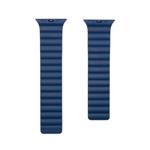 Silikónový remienok FIXED Magnetic Strap s magnetickým zapínaním pre Apple Watch 42 mm/44 mm, modrý FIXMST-434-BL