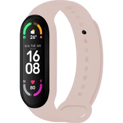 Silikónový remienok FIXED pre Xiaomi Band 7/ Mi Band 6/ Mi Band 5, ružový