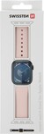 Silikónový remienok Swissten pre Apple Watch 38/40/41 mm, pieskovo ružový