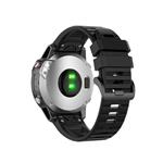 Silikonový řemínek FIXED Silicone Strap pro Garmin QuickFit 22mm, černý