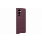 Silikónový zadný kryt Samsung EF-PS908T pre Galaxy S22 Ultra burgundy