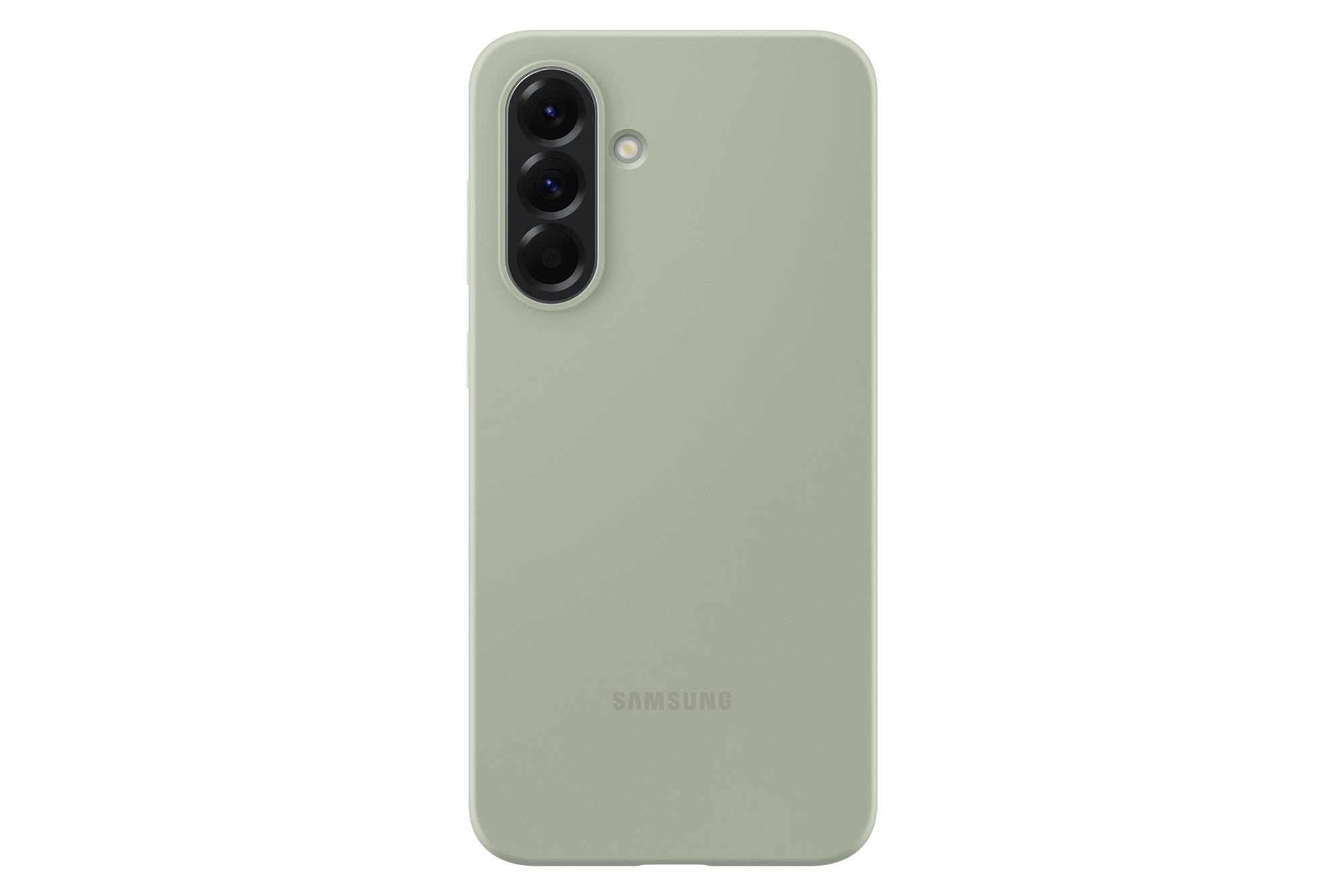 Silikónový zadný kryt Samsung pre Galaxy A56 zelený