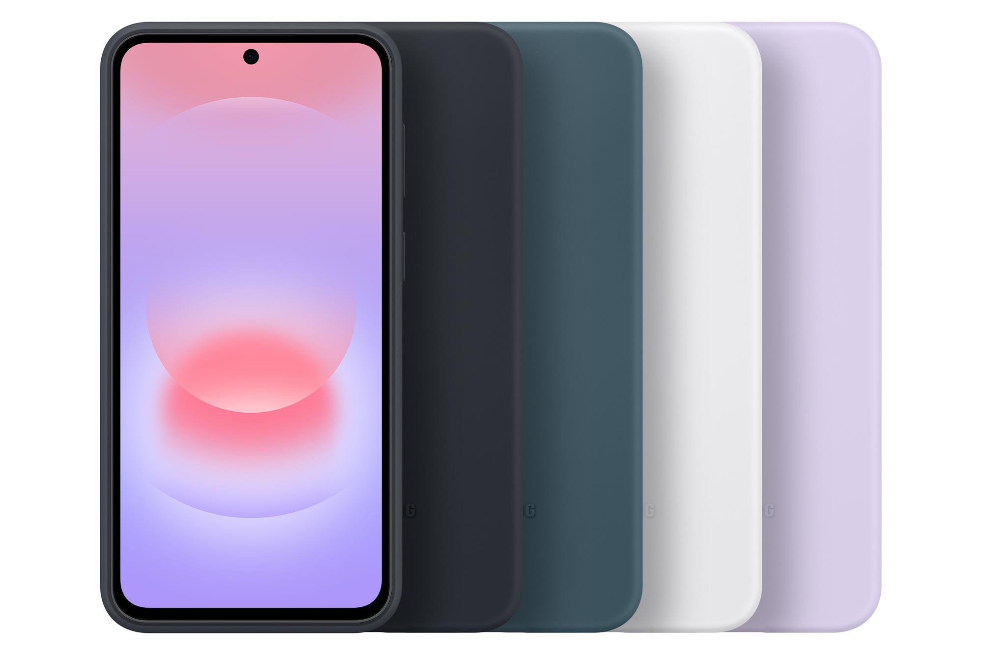 Silikónový zadný kryt Samsung pre Samsung Galaxy A37 zelený