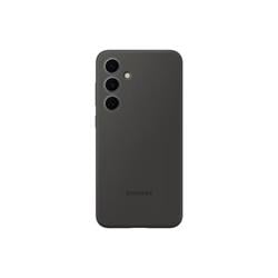 Silikónový zadný kryt Samsung pre Samsung Galaxy S24 FE čierny