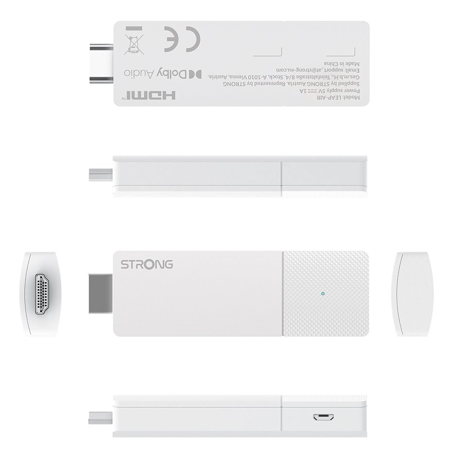 Silná 4K tyč Google TV LEAP-AIR