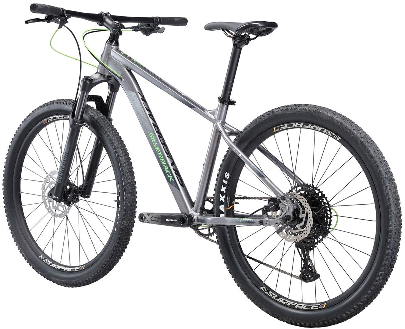 SILVERBACK 2022 Splash SX - Sivá/mätovo zelená - 17"/M