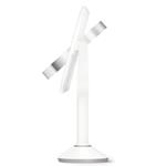 Simplehuman Luxusné kozmetické zrkadlo TRIO, LED osvetlenie, nerezová oceľ, biele