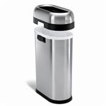 Simplehuman Odpadkový koš do komerčních prostor Slim 50 l, otevřený