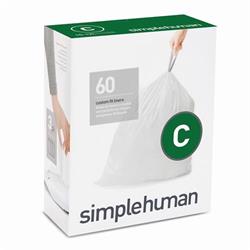 Simplehuman Sáčky do odpadkového koše 10-12 l, typ C, 3 x 20 ks ( 60 sáčků )