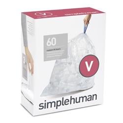 Simplehuman Sáčky do odpadkového koše 16-18 l, typ V, 3 x 20 ks ( 60 sáčků ) CP