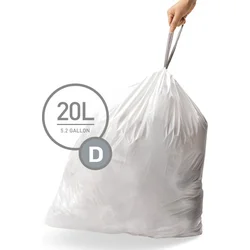 Simplehuman Sáčky do odpadkového koše 20 l, typ D, 20 ks v balení